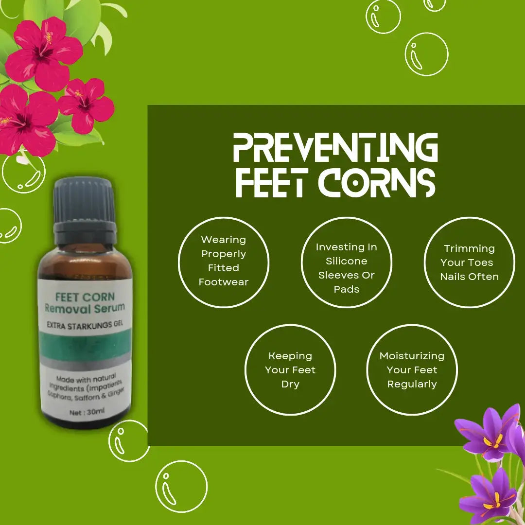How to prevent foot corns
